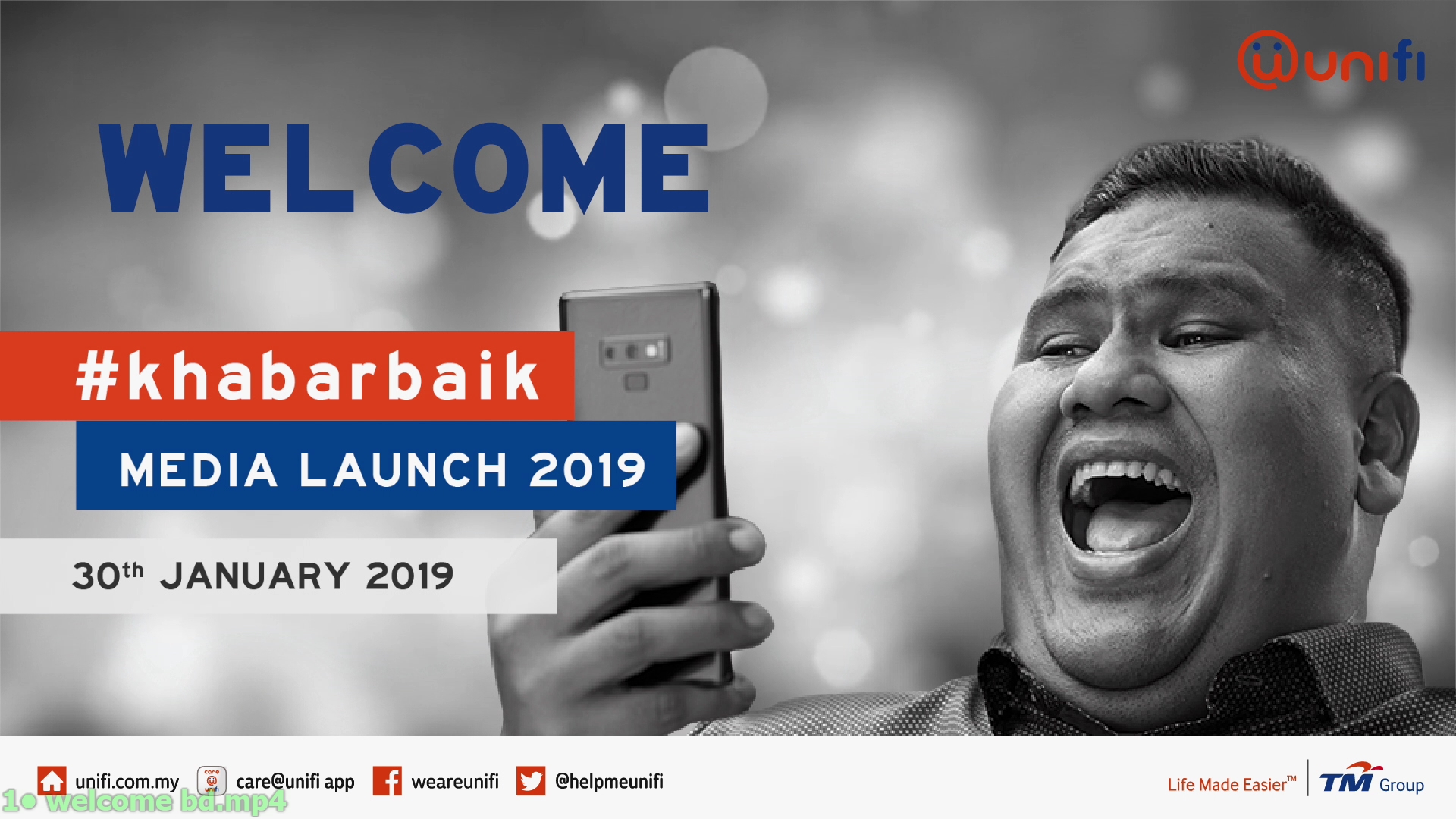 Unifi #khabarbaik Media Launch 2019